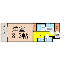 Ｓ－ＲＥＳＩＤＥＮＣＥ金山ＷＥＳＴの物件間取画像